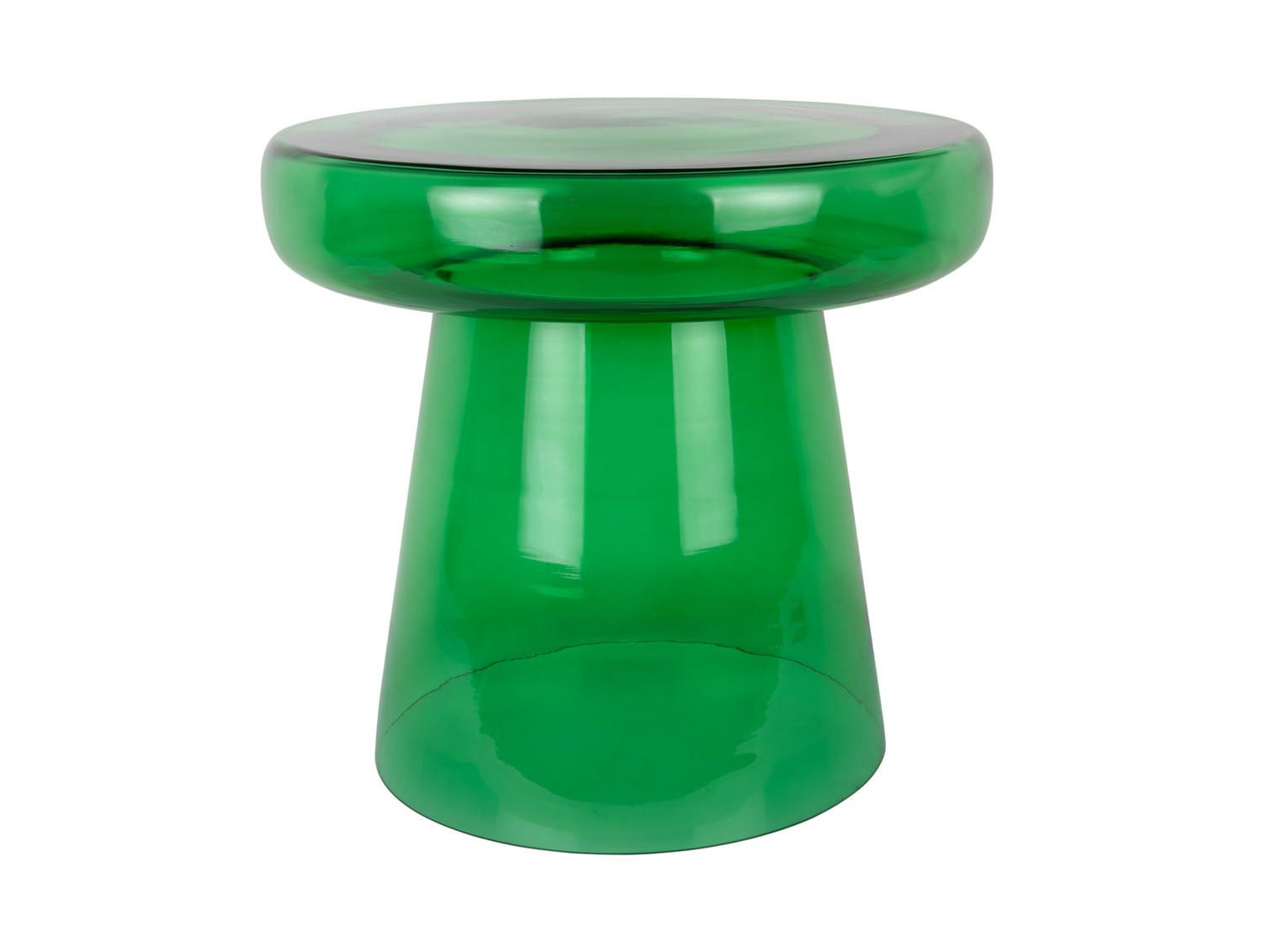 BEISTELLTISCH Simpleza Grün 41/41/38 cm - Grün, Glas (41/41/38cm) - Leitmotiv
