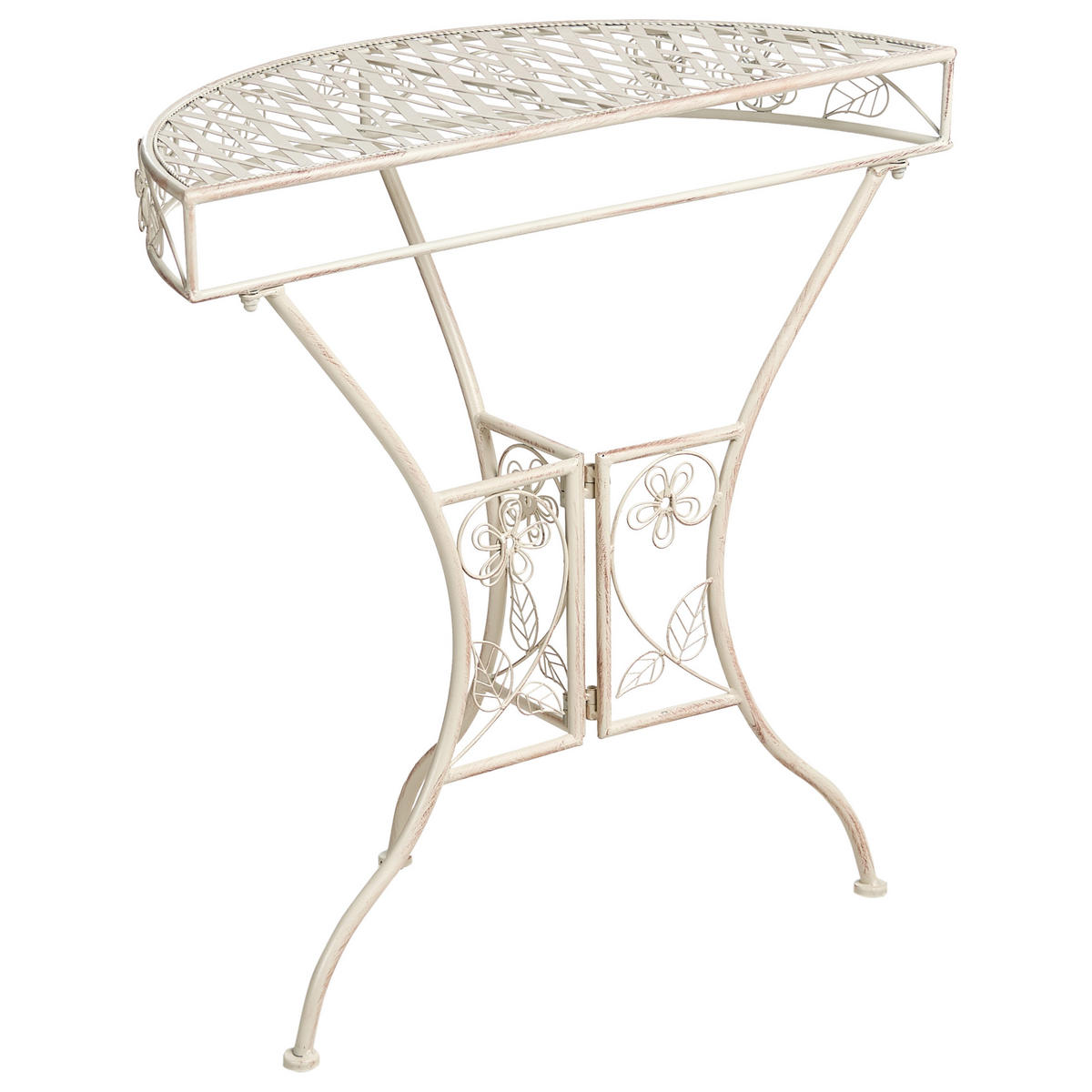 MASĂ BISTRO 80/36 cm metal bej deschisă Yaviza - bej, metal (80/36/80cm) - Beliani