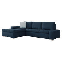 ECKSOFA Orkan Mini - Dunkelblau, Holz/Textil (265/185cm) - MIRJAN24