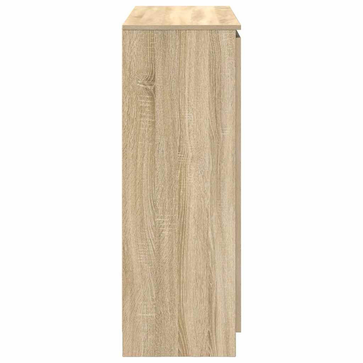 SIDEBOARD Mit Schubladen Sonoma-Eiche 100,5/35/98,5 Cm - Braun, Holzwerkstoff (35/98.5/100.5cm) - vidaXL