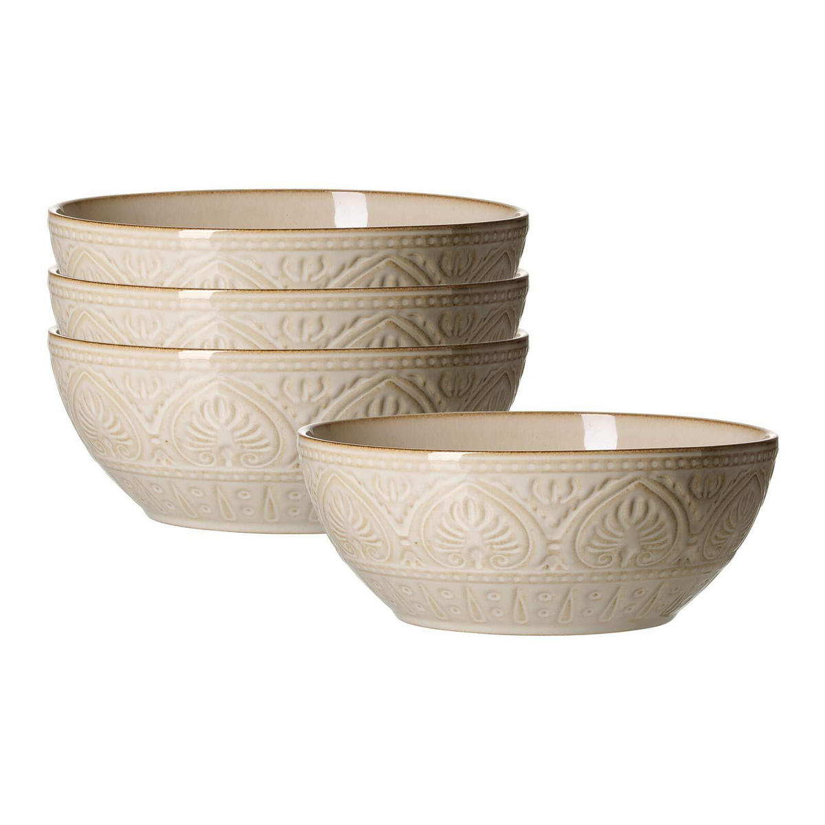 SPEISETELLER Omara beige ø 23 cm 4er Set - Beige, Keramik (23cm) - Ritzenhoff Breker