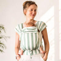 BABYTRAGE Primeo - Pastellgrün, Textil (26.5/38.5cm) - Hoppediz
