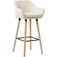 BARHOCKER Mirid Stoff Beige - Beige, Textil (51/101/50cm) - DELUKE