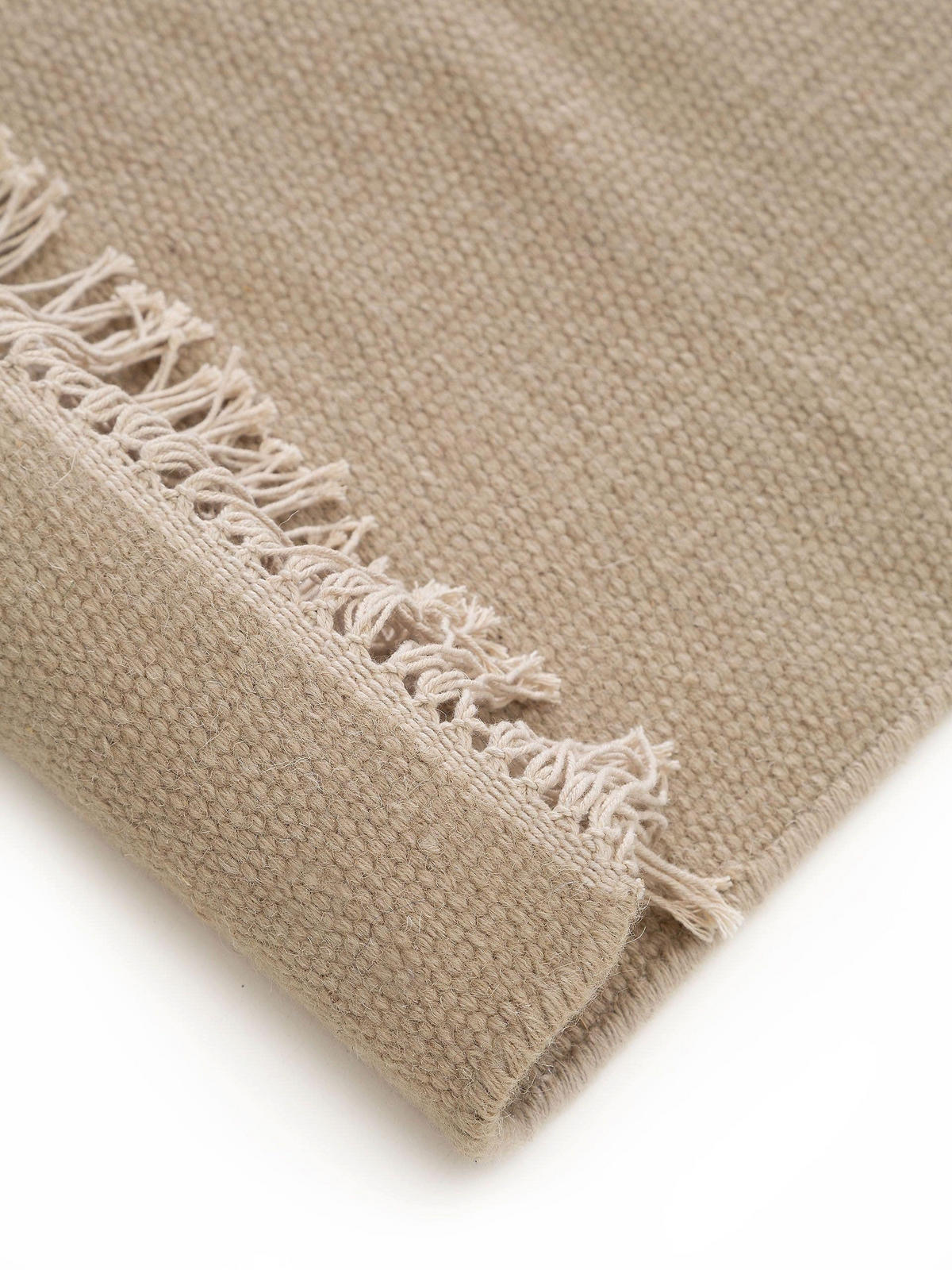 TEPPICH Liv Beige 80x250 cm - Beige, Textil (80/250cm) - benuta Pop