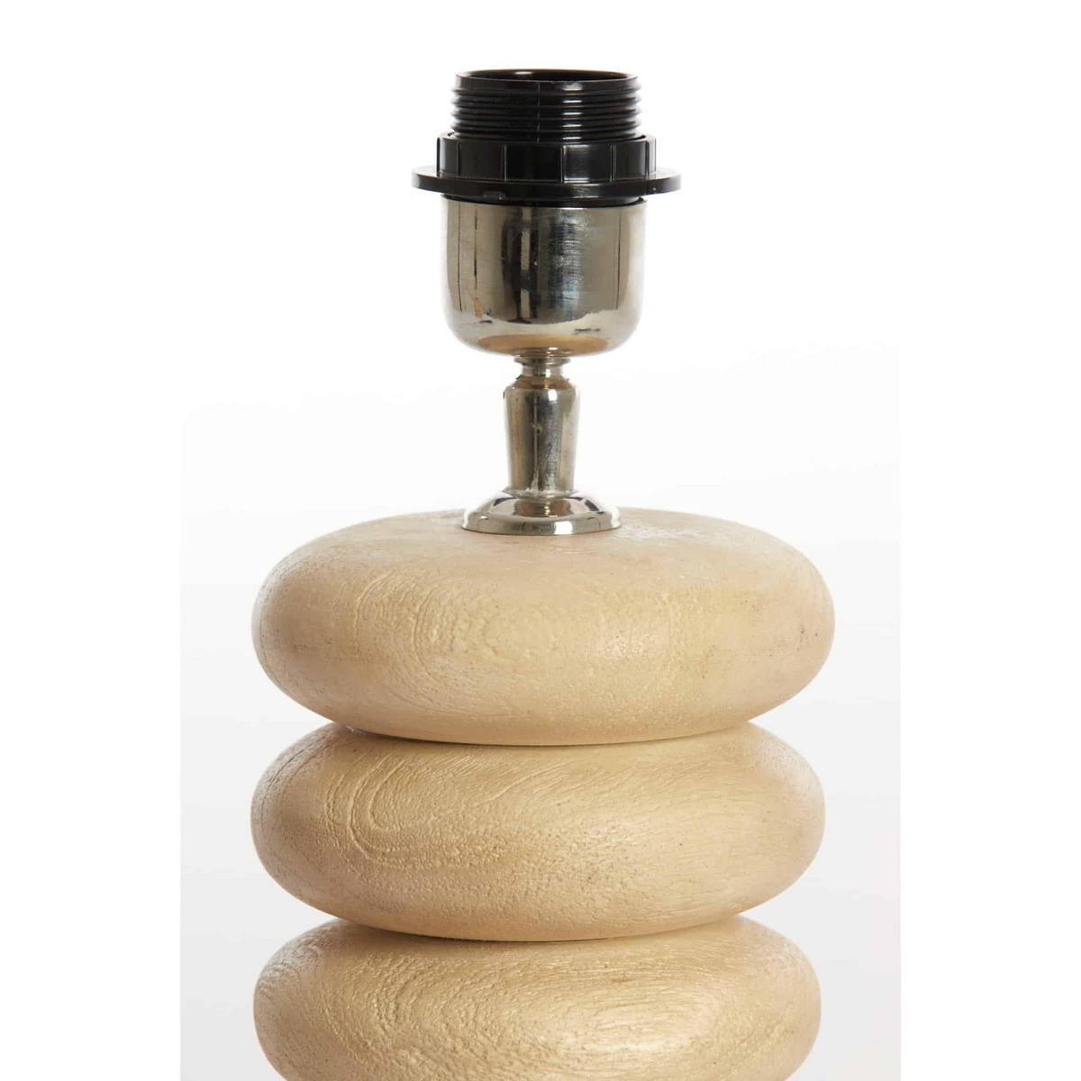 LAMPENFUSS Budongo Braun 12/12/21 cm - Braun, Holz (12/12/21cm) - Light & Living