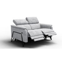 RELAXSOFA RODEN 2-Sitzer, hellgrau - Hellgrau, Holz/Textil (152/82/103cm) - Courtois Laville