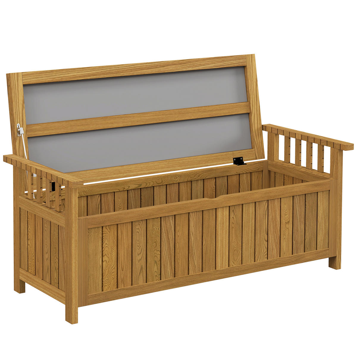 GARTENBANK DE-17775 Braun - Braun, Holz (128.5/53.5/52cm) - ComfortXL