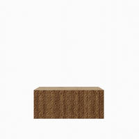LOWBOARD ROVA 100/41/40 cm, Hängender TV-Schrank Eiche Artisan / Eichefarben - Eichefarben/Braun, Holzwerkstoff (100/41/40cm) - MASSENO