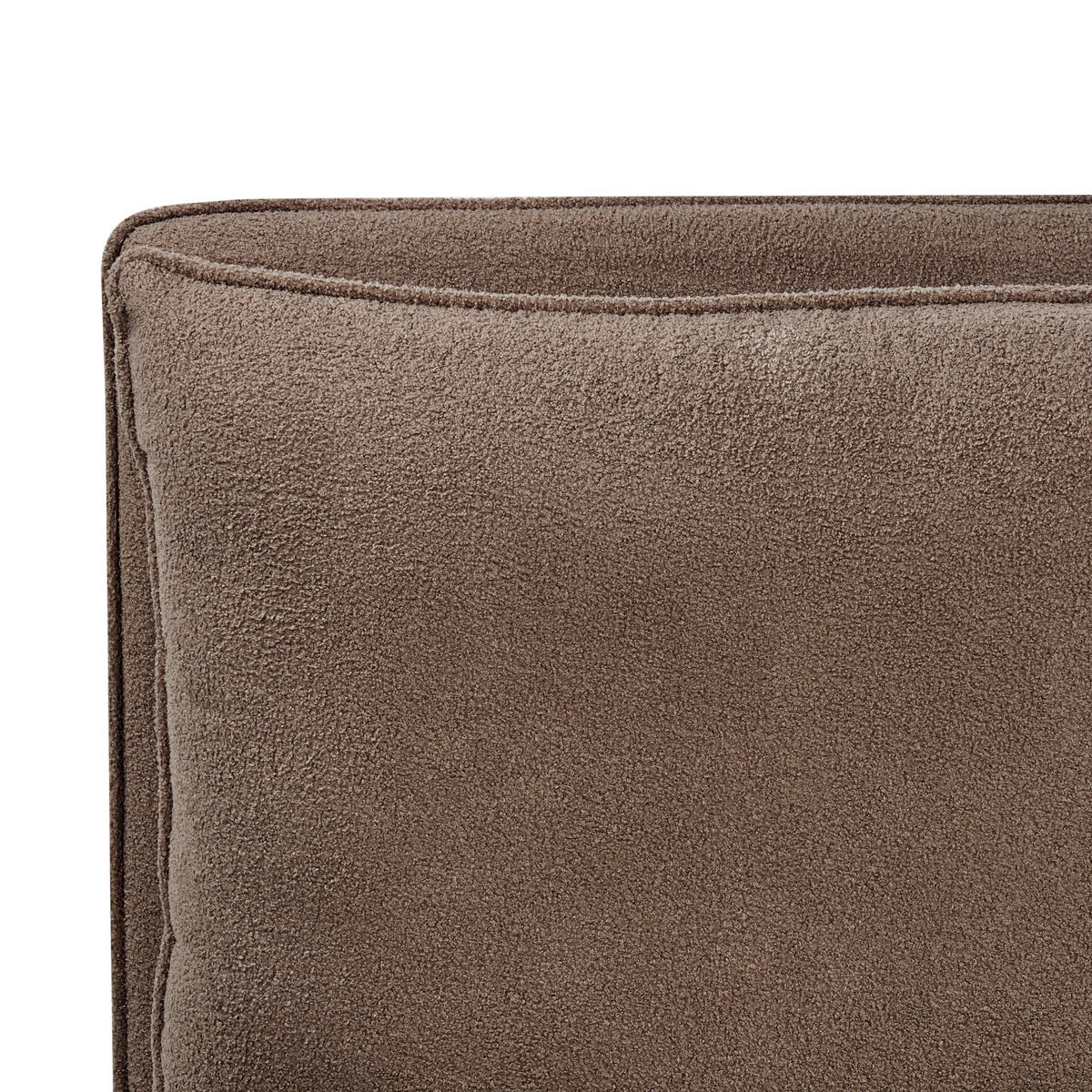 BETT mit Lattenrost 180/200 cm Braun Bajonna - Schwarz/Braun, Textil (180/200cm) - Beliani