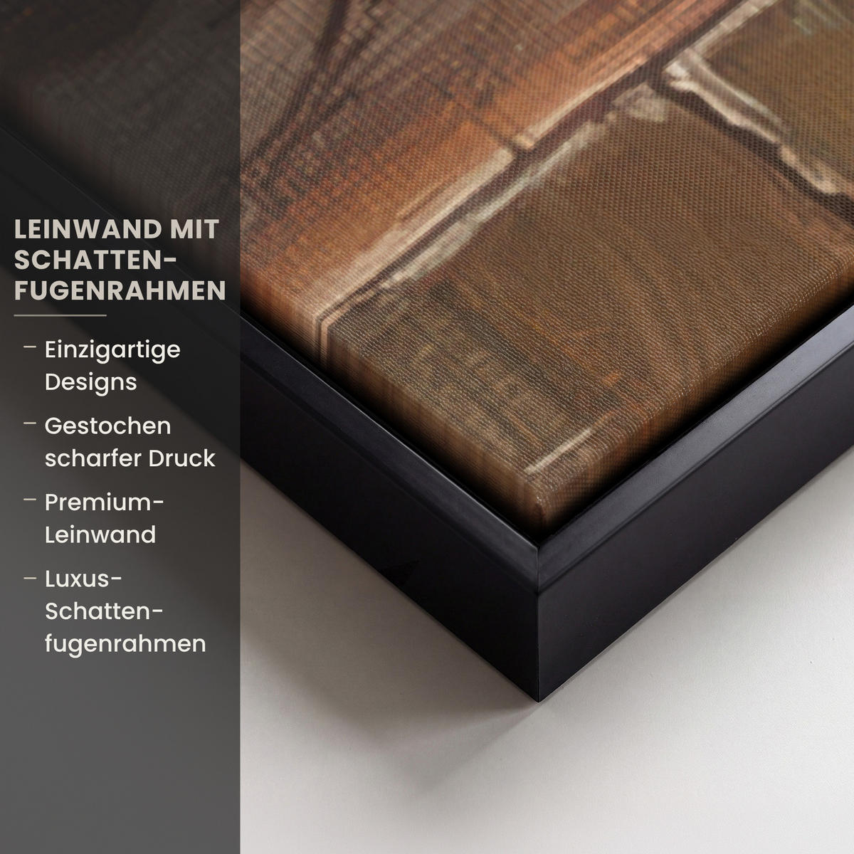 LEINWAND Bilder mit Rahmen - Stilleben - Kräuter - Gewürze - Früchte - Farbenfroh - 120x80 - Grün, Textil (120/80cm) - MuchoWow