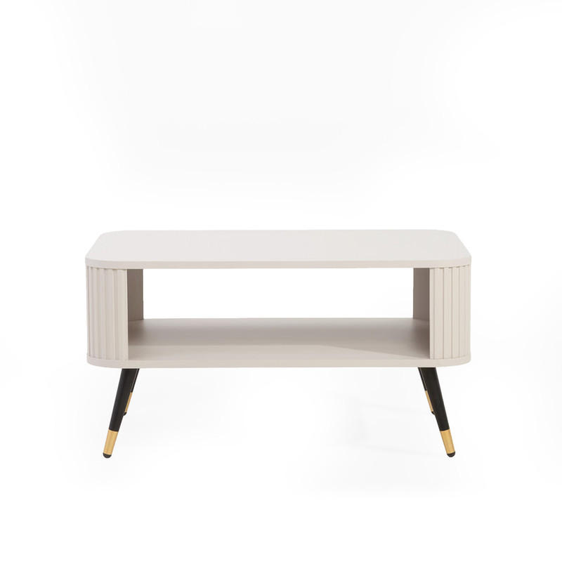 COUCHTISCH AURA 80/60/42 cm rechteckig Kaschmir - Kaschmir, Holzwerkstoff (60/80/42cm) - Idohome