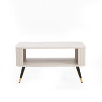 COUCHTISCH AURA 80/60/42 cm rechteckig Kaschmir - Kaschmir, Holzwerkstoff (60/80/42cm) - Idohome