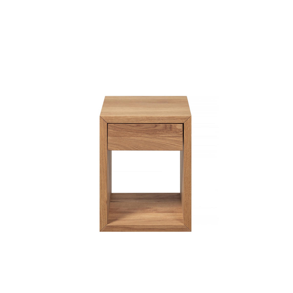 NACHTTISCH Hugo, Eiche, 30/30/39 cm - Eichefarben, Holz (30/39/30cm) - WOODEK