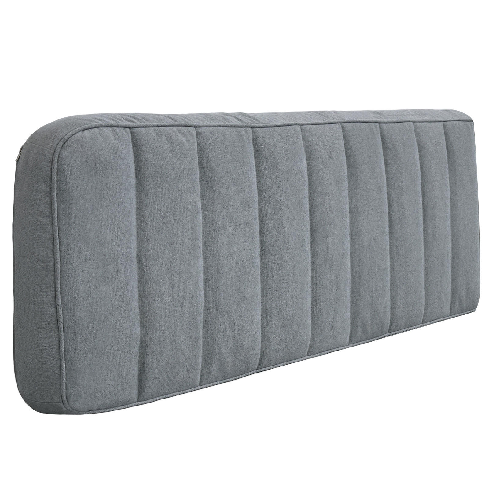 KOPFTEIL Kaschmir-Leinen-Mischgewebe 60*123cm - Grau, Textil (10/60/120cm) - Vercart