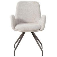 ESSZIMMERSTUHL Athena Beige 63/60/86.5cm - Beige, Textil (60/86.5/63cm) - PTMD Collection