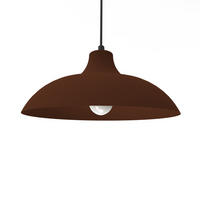 HÄNGELEUCHTE - Dunkelbraun, Metall (40/40/17cm) - Lumicom