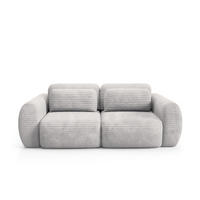 SCHLAFSOFA mit Bettkasten Grau - Schwarz/Grau, Holz/Holzwerkstoff (266/95/110cm) - Furnisell