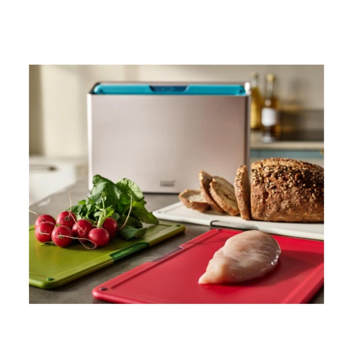 SCHNEIDEBRETT Folio Icon - Multicolor, Holz (20/53cm) - Joseph Joseph 