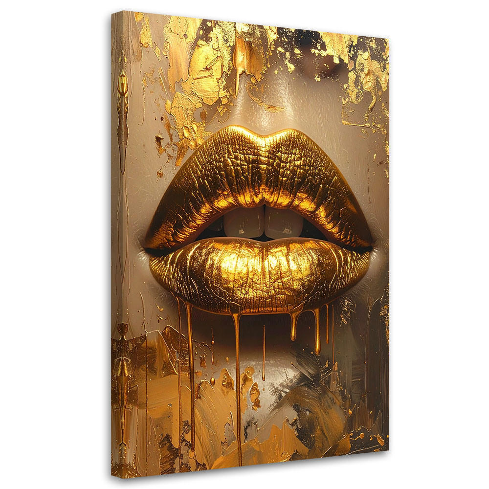 Feeby Wandbild, Gold 30x45 cm