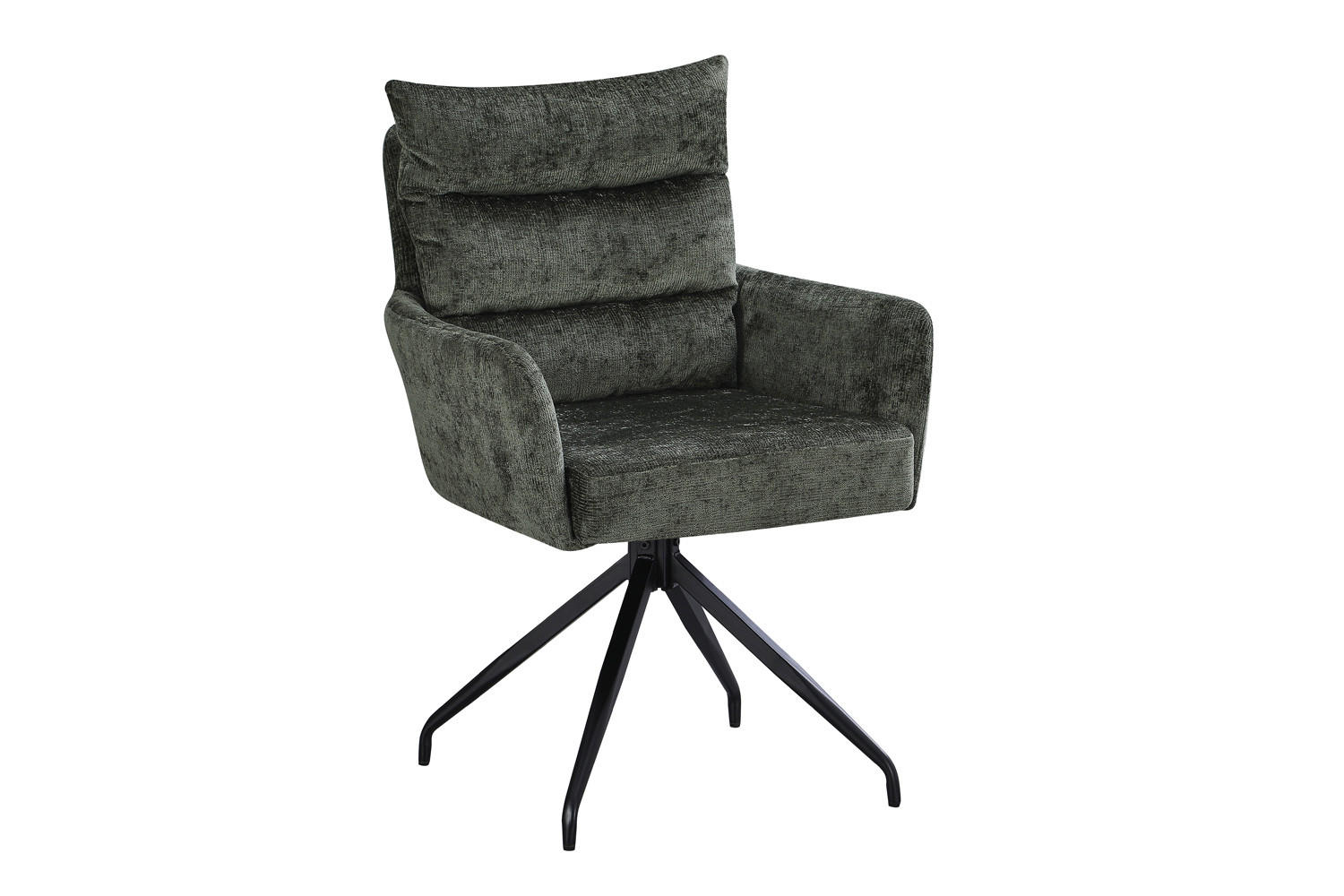 ESSZIMMERSTUHL Hamburg, Webstoff, Grün - Grün, Textil (49/91/49cm) - dasmöbelwerk