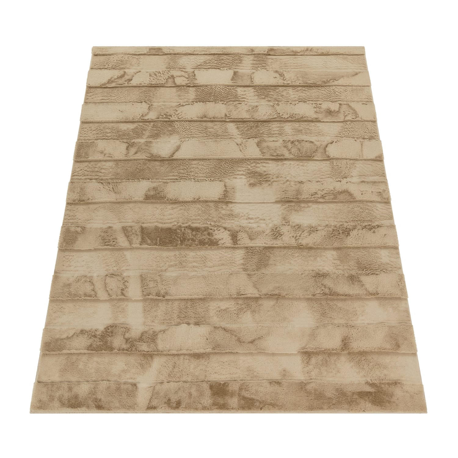 HOCHFLORTEPPICH 160/220 cm Arnheim 744 - Beige, Kunststoff (160/220cm) - Paco Home