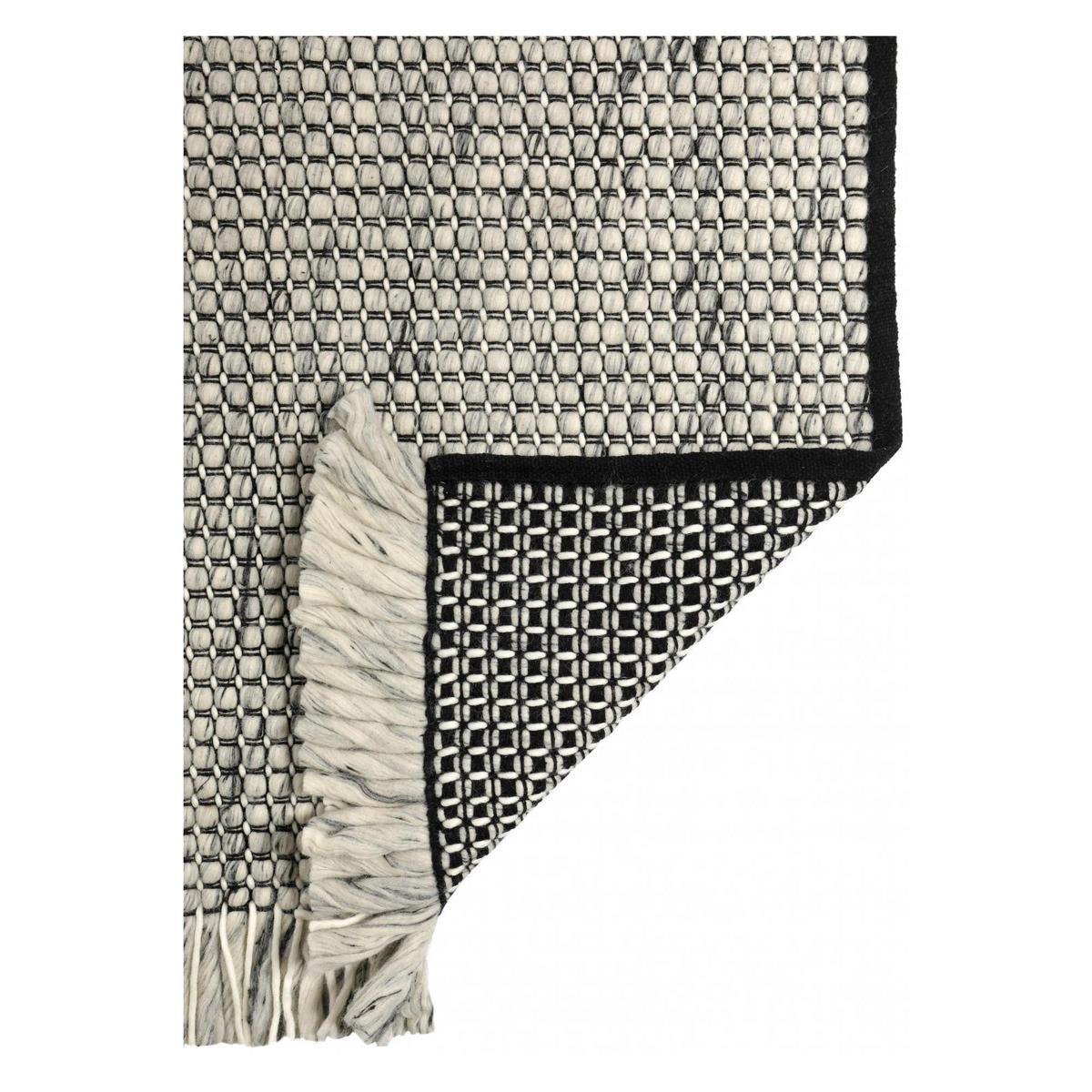 TEPPICH Koda kaviar 190 x 290 cm - Schwarz, Textil (190/290cm) - Vivaraise