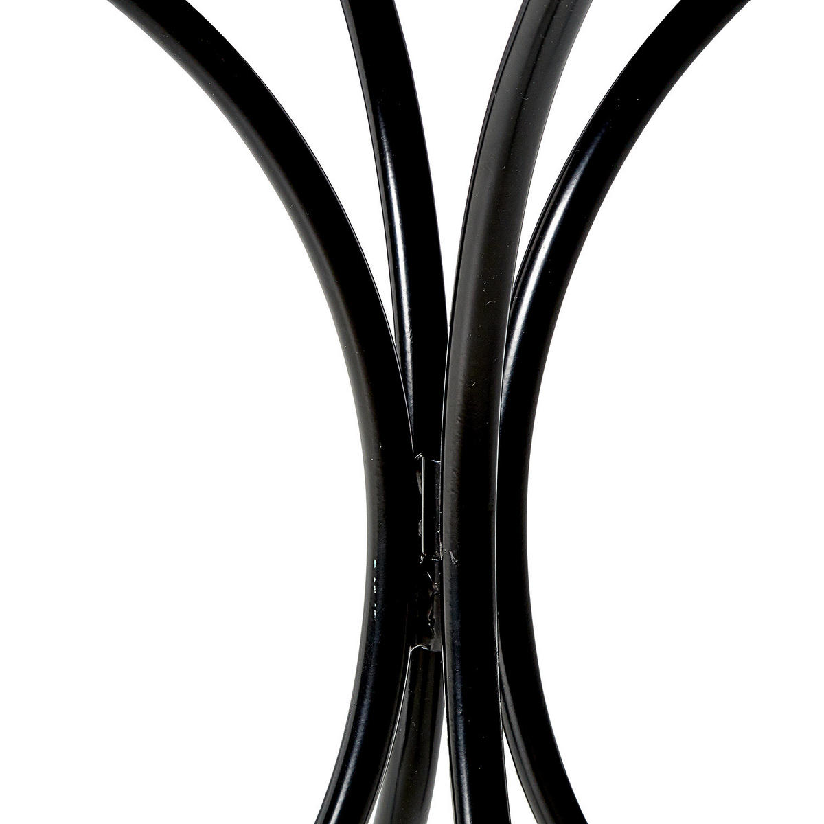 BEISTELLTISCH Palazzo - Blau, Metall (35/35/54cm) - Butlers