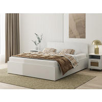 BETT Weiß ALDO Mit Bettkasten 160x200 cm - Weiß, Textil (160/200cm) - Sepro Meble