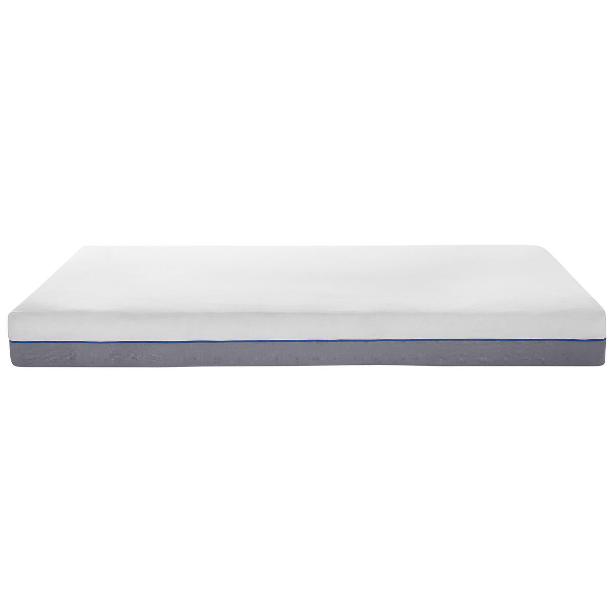 MATRATZE Memory Foam medium 90/200/20 cm Glee - Weiß, Textil (90/200cm) - Beliani
