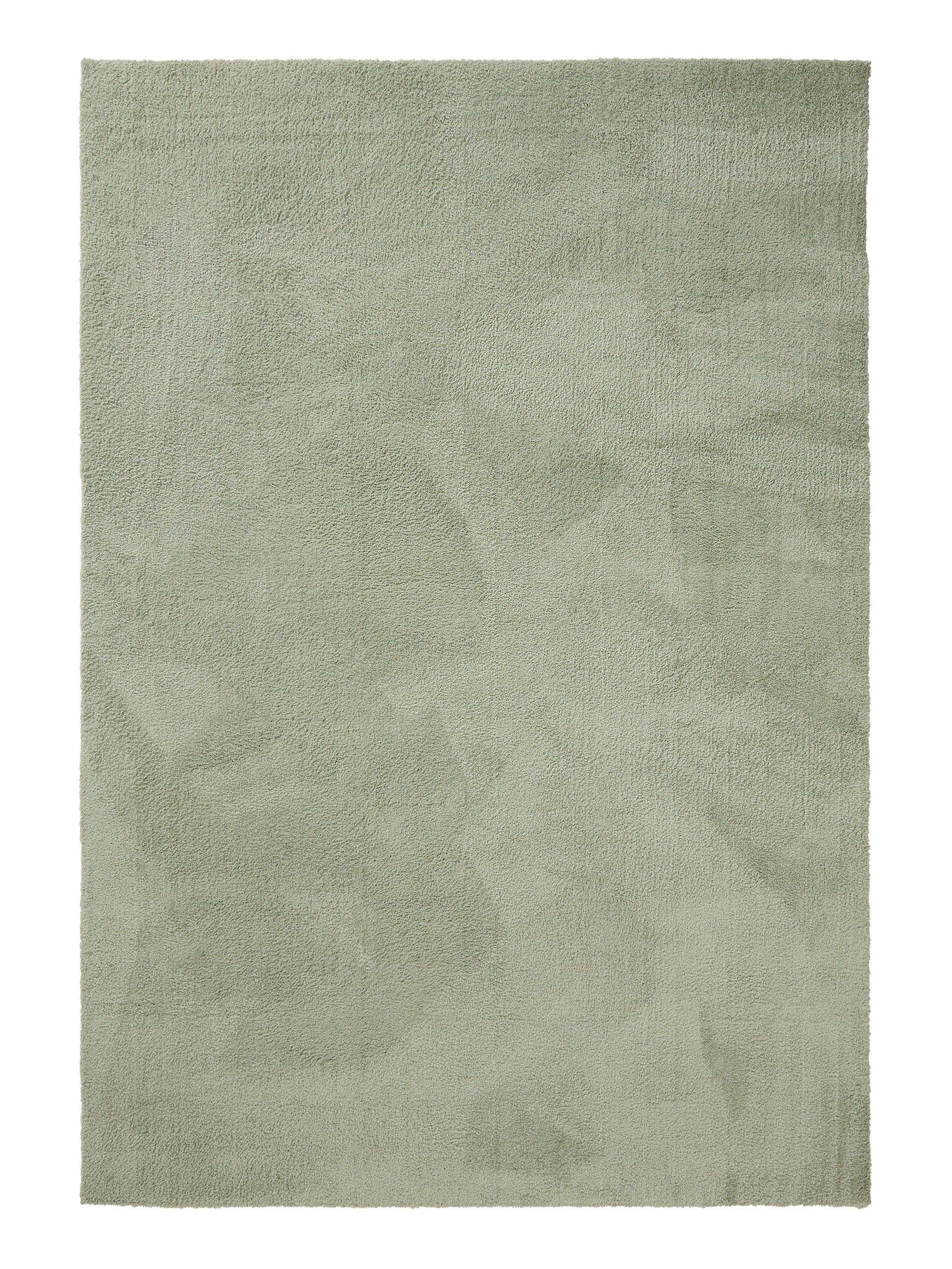 HOCHFLORTEPPICH Soda Hellgrün 120x170 cm - Hellgrün, Textil (120/170cm) - benuta Nest