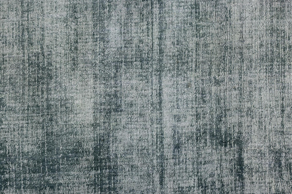 VISKOSETEPPICH Star 150x150 cm - Türkis, Textil (150/150cm) - THEKO