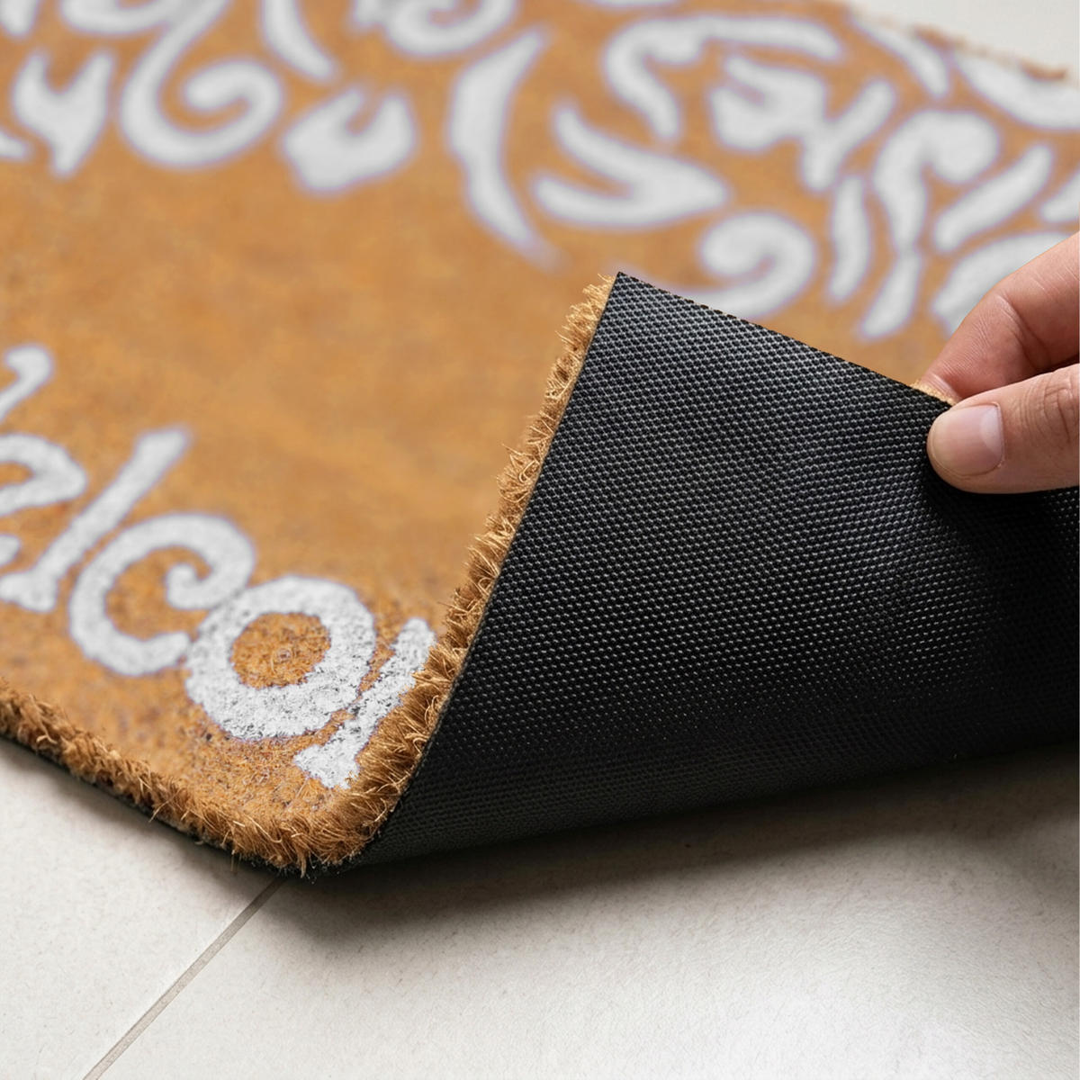ROHOŽ - viacfarebná, textil/plast (60/40cm) - Relaxdays