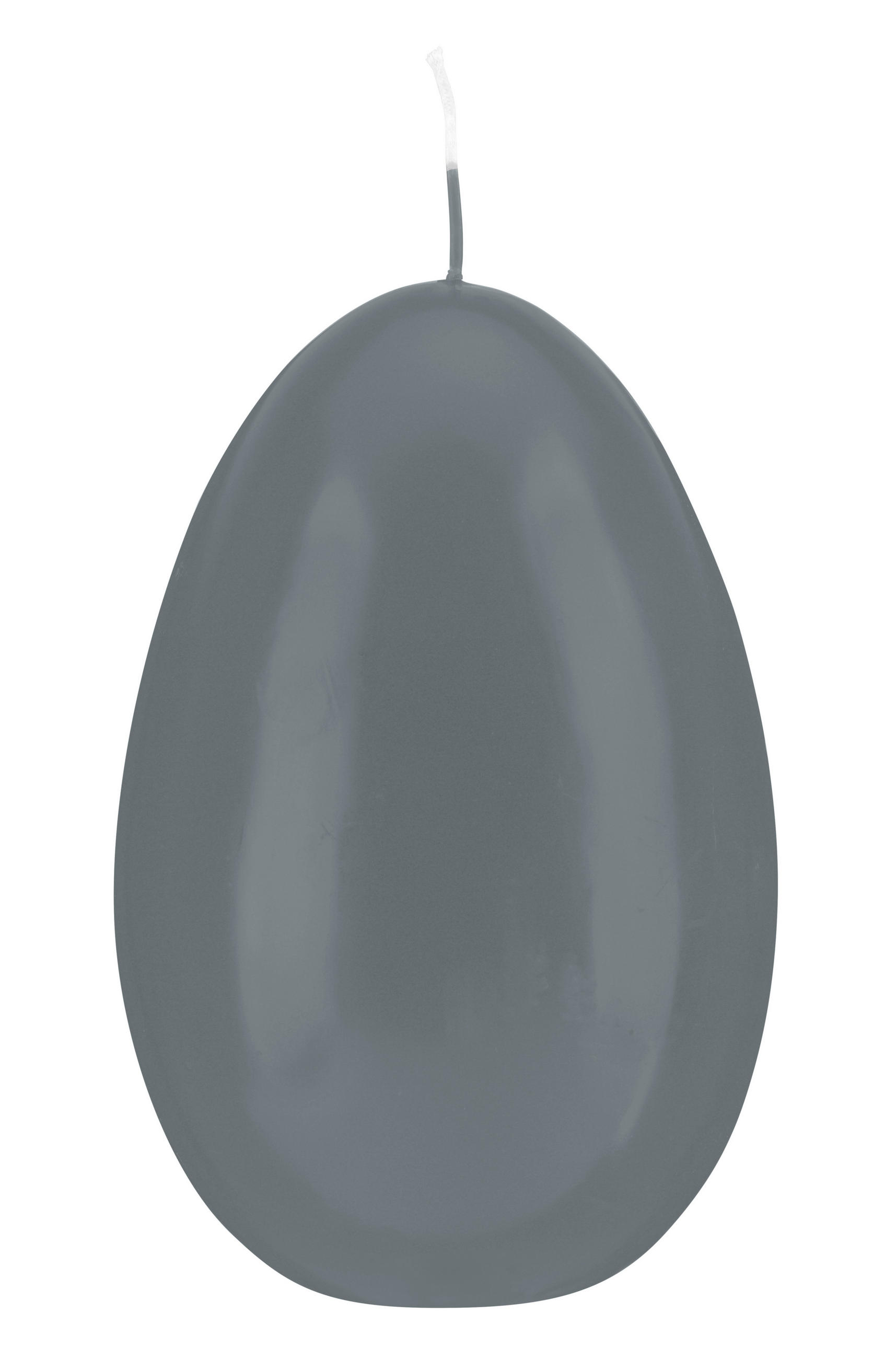 EIKERZE XXL Klarlack Silbergrau 200 x Ø 140 mm, 1 Stück - Hellgrau, Paraffin (14/20/20cm) - Kopschitz Kerzen