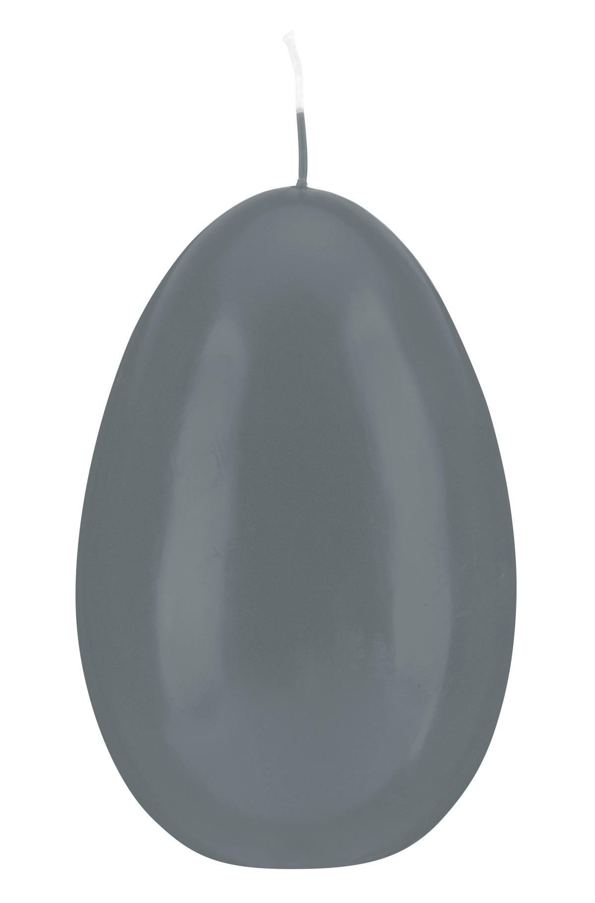 EIKERZE XXL Klarlack Silbergrau 200 x Ø 140 mm, 1 Stück - Hellgrau, Paraffin (14/20/20cm) - Kopschitz Kerzen
