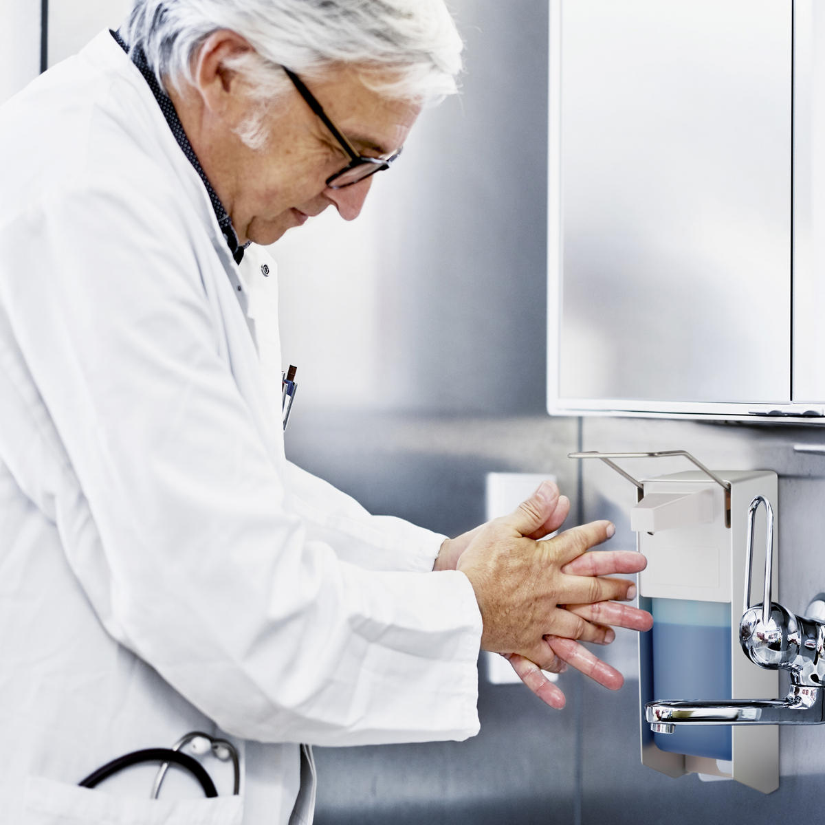 EUROSPENDER - Weiß, Kunststoff/Metall (9/32/23cm) - Relaxdays