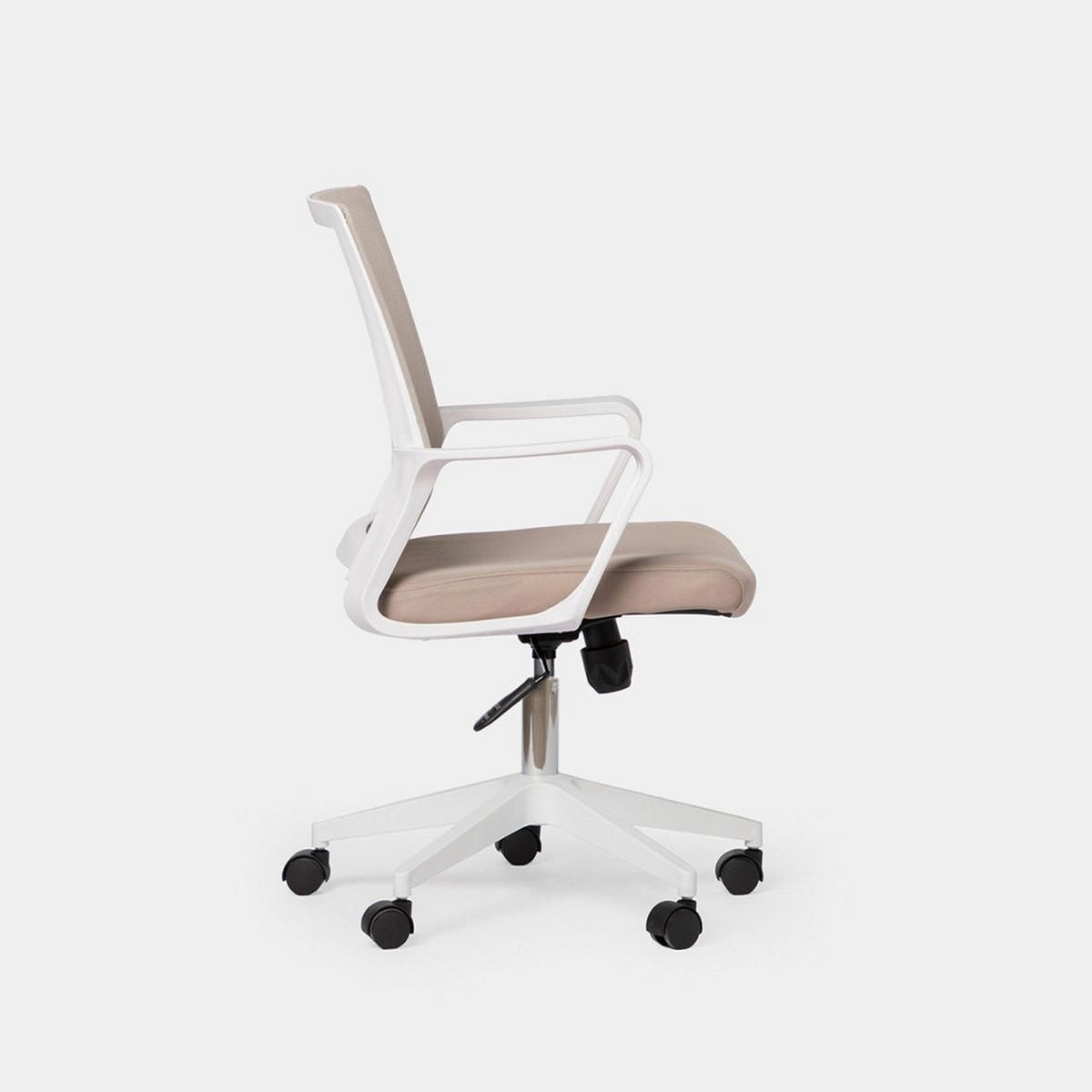 SCHREIBTISCHSTUHL Sayla Beige 60 cm x 95-105 cm - Beige, Kunststoff (60/95/60cm) - Klast Home