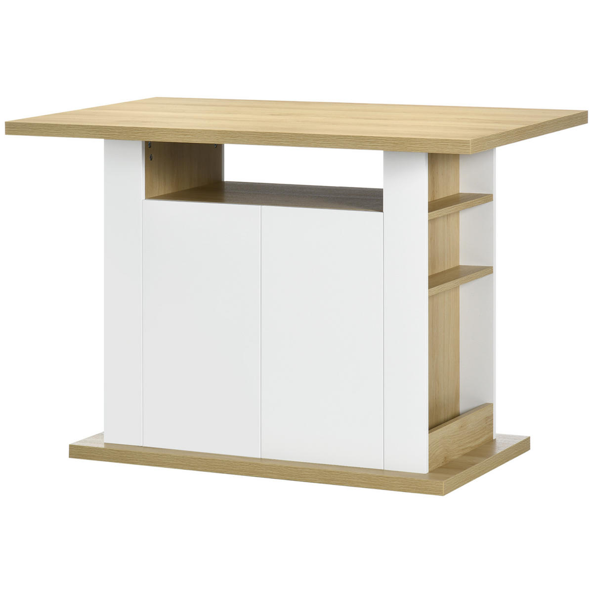 KÜCHENINSEL Braun 1 Stück - Braun, Holzwerkstoff (70/75.5/110cm) - GiPP