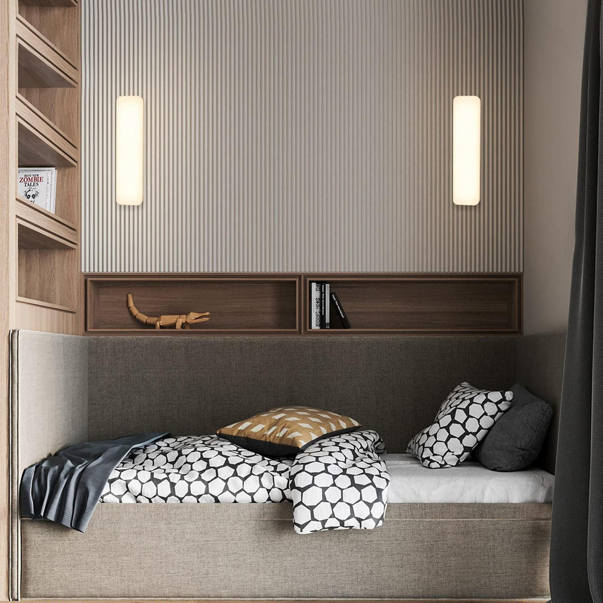 LED-DECKENLEUCHTE Alice 20/4.5/5cm - Weiß, Kunststoff (20/4.5/5cm) - ZMH