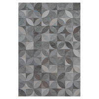TEPPICH Rondo Rock Crystal 240/340 cm - Grau, Textil (240/340cm) - Lola&Moi