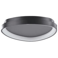DECKENLEUCHTE Nanding 42/40/13 cm - Schwarz, Metall (42/40/13cm) - Beliani