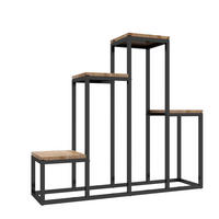 PFLANZREGAL, Braun - Braun, Metall (20/74/80cm) - Outsunny