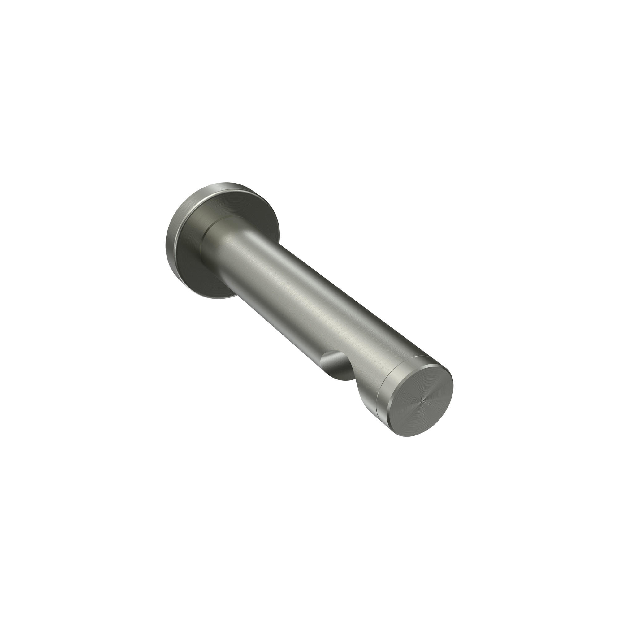 TRÄGER FÜR GARDINENSTANGEN 20 mm Ø, Perfecta 1-läufig, Edelstahl - Edelstahlfarben, Metall (11.2/3.8/3.8cm) - INTERDECO
