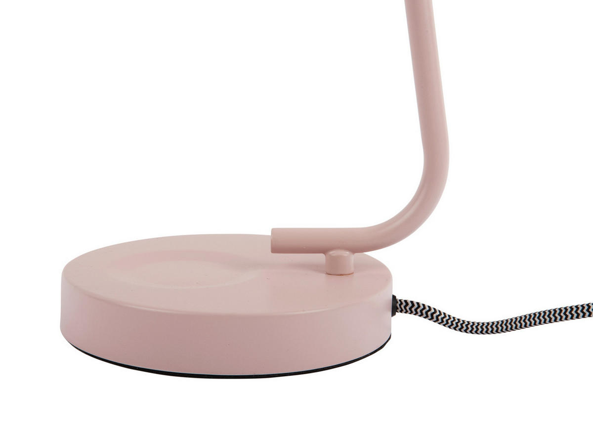 TISCHLAMPE Encantar 15/15/38 cm - Pink, Metall (15/15/38cm) - Leitmotiv