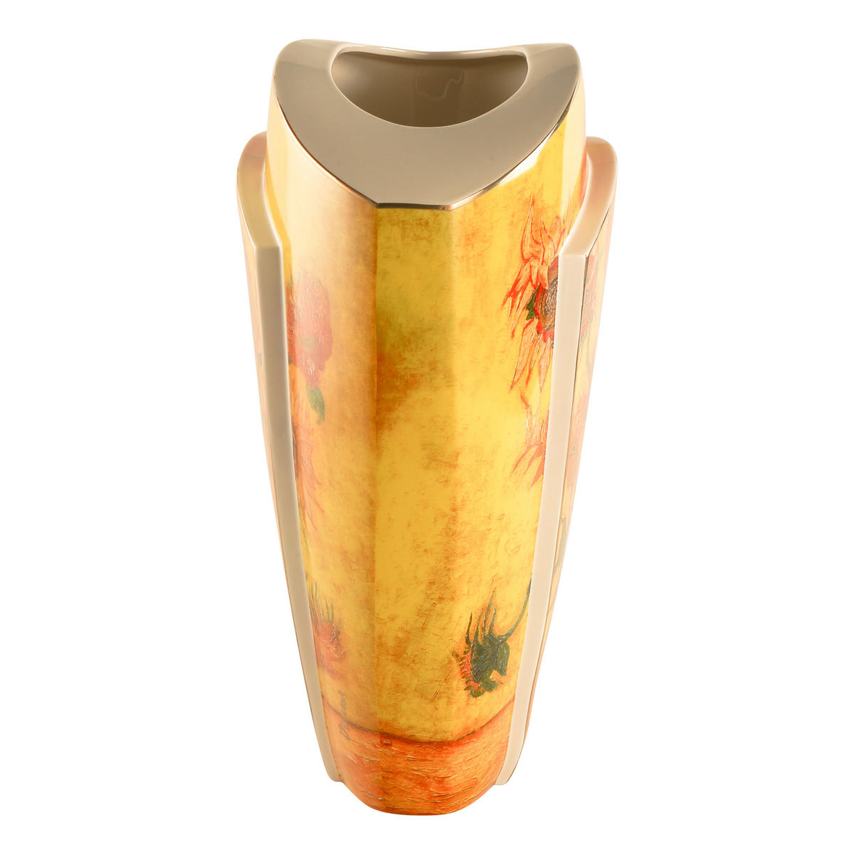 VASE Vincent van Gogh - Sonnenblumen, Porzellan, Bunt, 43 cm - Multicolor, Keramik (43cm) - Goebel