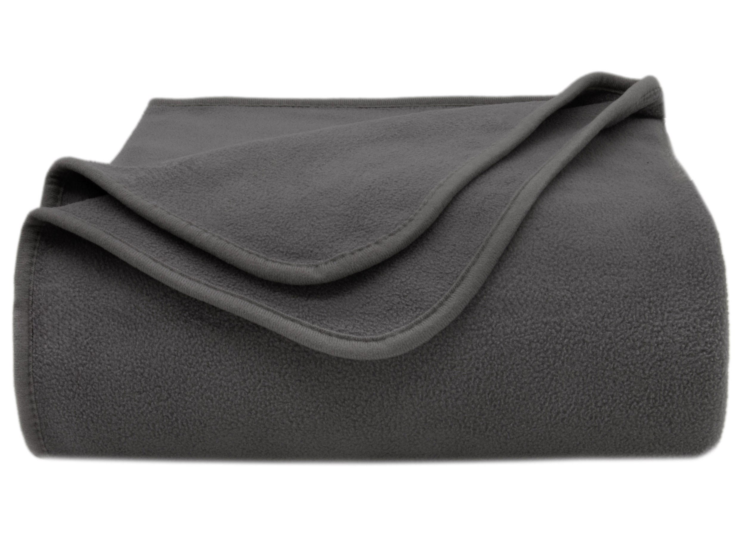 KUSCHELDECKE, 130x170 cm, 100% Polyester, Grau - Anthrazit, Textil (130/170cm) - Zollner