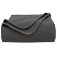 KUSCHELDECKE, 130x170 cm, 100% Polyester, Grau - Anthrazit, Textil (130/170cm) - Zollner