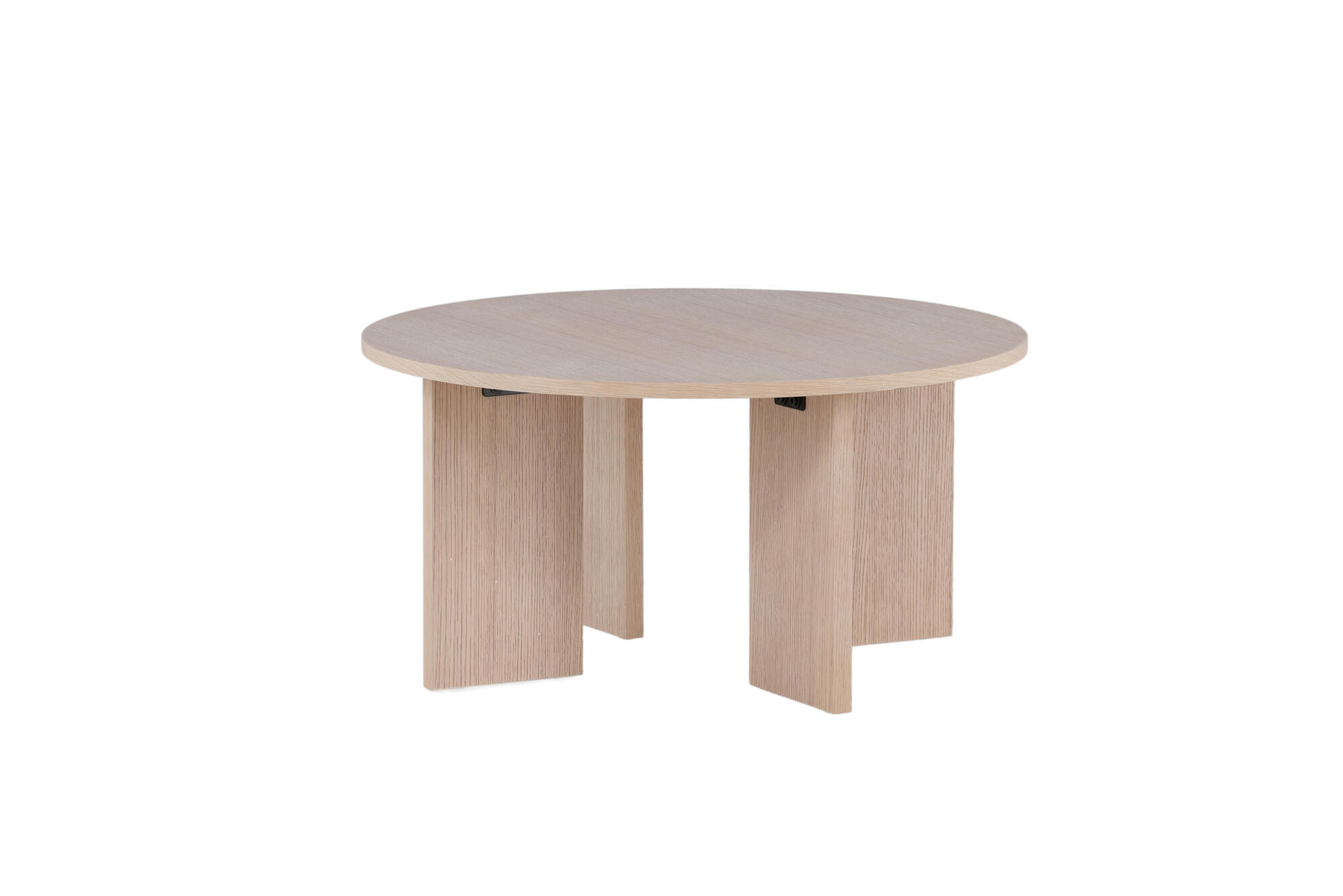 COUCHTISCH ASKERON Beige 80x80x40 cm - Beige, Holzwerkstoff (80/80/40cm) - FURNLUX