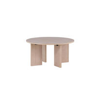 COUCHTISCH ASKERON Beige 80x80x40 cm - Beige, Holzwerkstoff (80/80/40cm) - FURNLUX