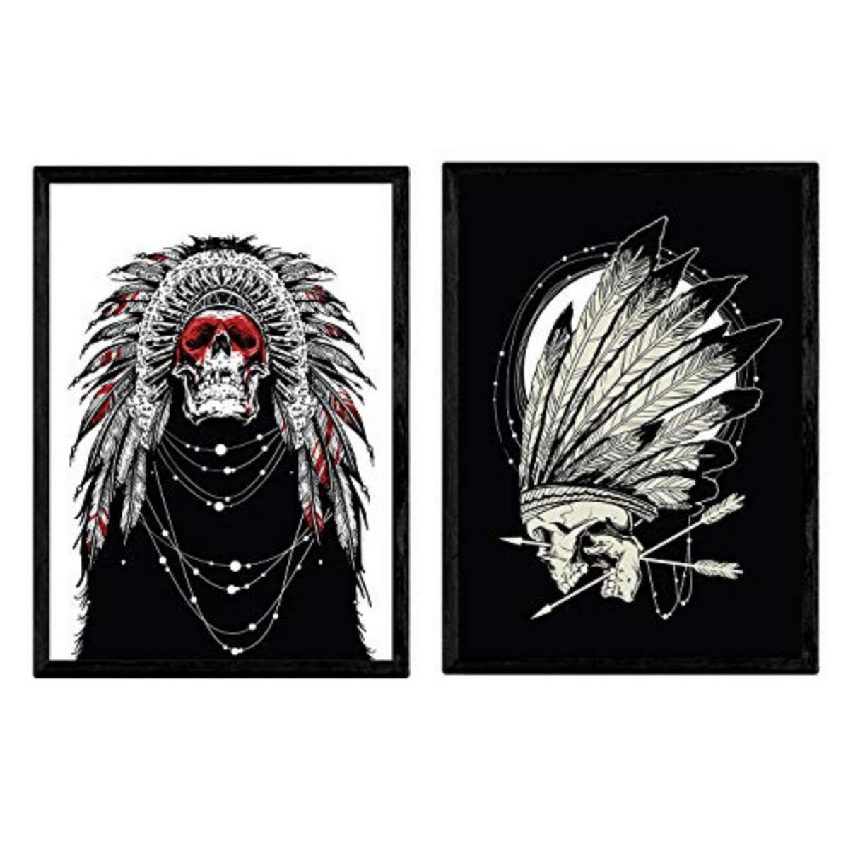 POSTER Set Mit 2 Chaman Flechas A4 Rahmenlos - Klar, Papier (29.7/5/21cm) - Nacnic