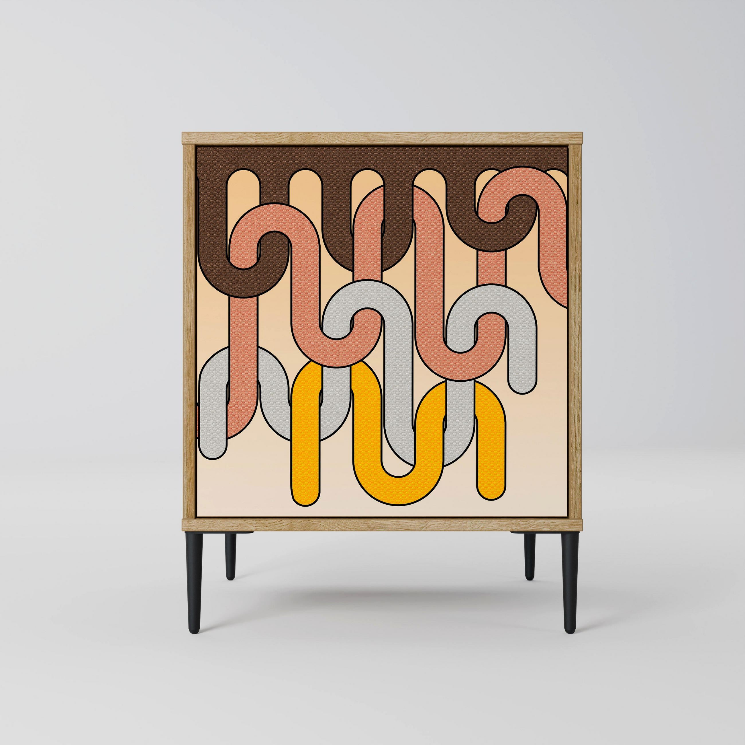 SpaceRebels Sideboard Eiche 57.5x72.5x42 cm